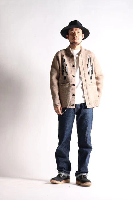 WESTRIDE  Native Shetland Sweater / Beige