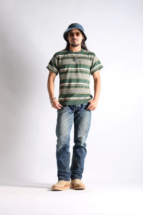 WESTRIDE  Classic NGT Jacquard Tee / Green