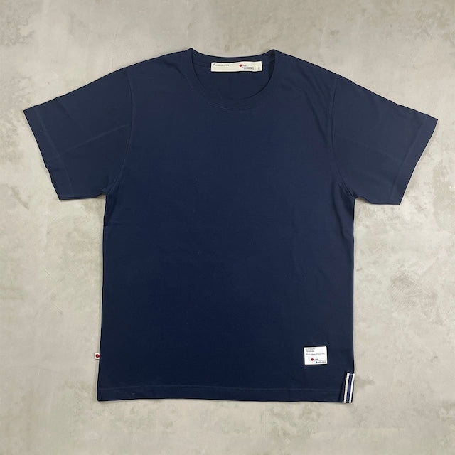 Blue Sakura CUTOFF T-SHIRT / NAVY