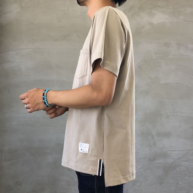 Blue Saukra STEP T-SHIRT / BEIGE