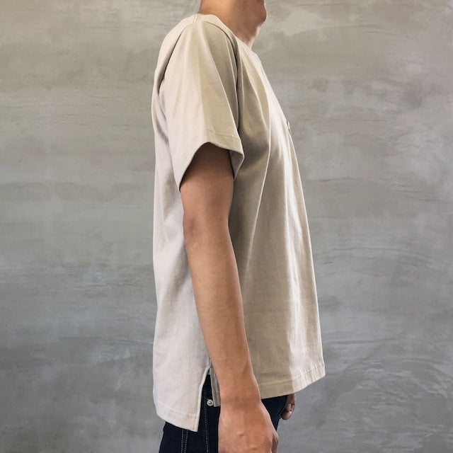 Blue Saukra STEP T-SHIRT / BEIGE