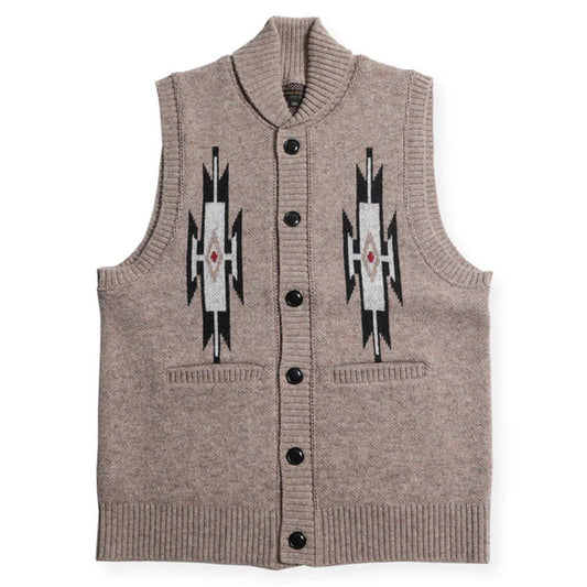 WESTRIDE  Native Shetland Vest / Beige