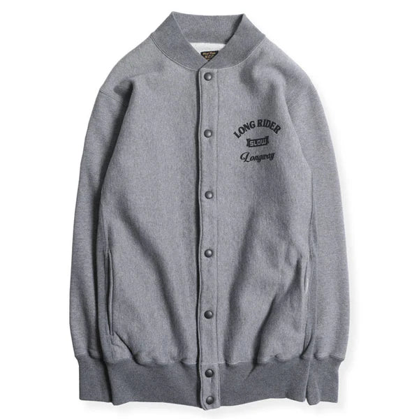 WESTRIDE  Heavy Weight Full Snap Sweat / Grey