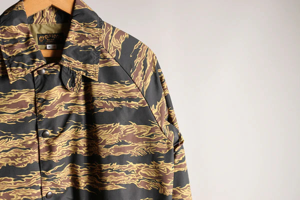 WESTRIDE  Supplex Cycle Windbreaker / Tiger Camo