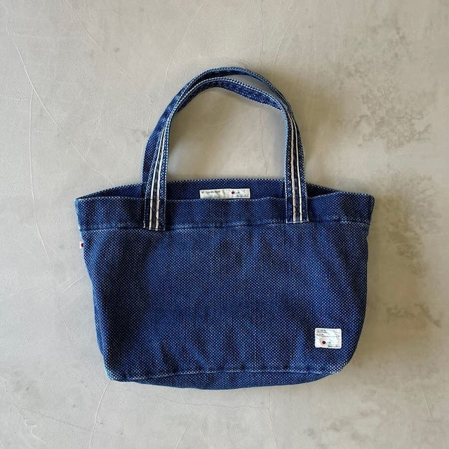 Blue Sakura "DENTO" SASHIKO TOTE BAG