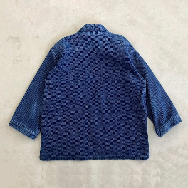 Blue Sakura "DENTO" SASHIKO KIMONO JACKET ［LONG SLEEVE］ / INDIGO