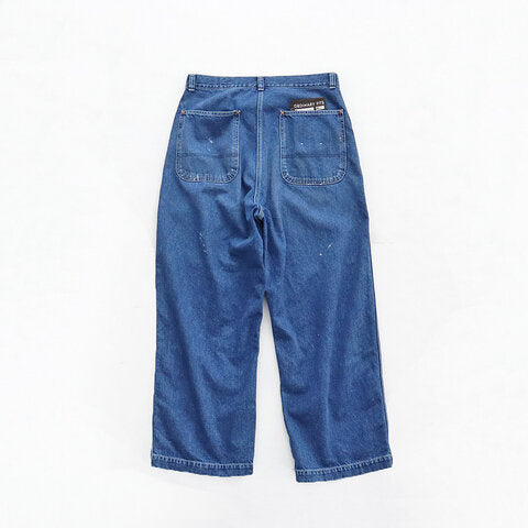 Ordinary fits/ bell pants (washed denim)
