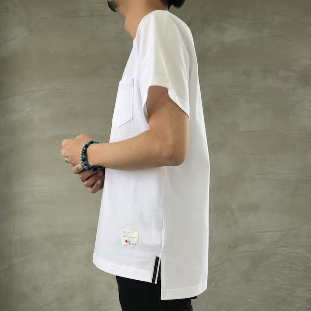 Blue Sakura STEP T-SHIRT / WHITE