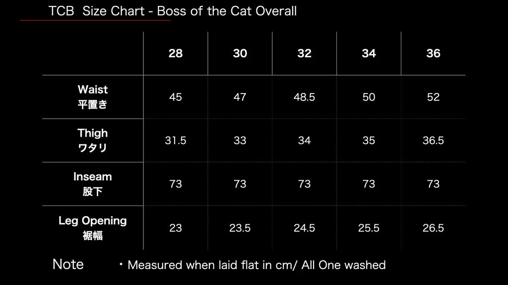 TCB Boss of the Cat Overall