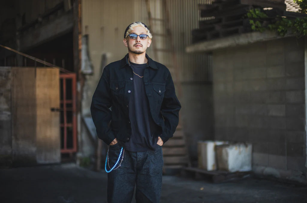 TCB jeans/ 60's Trucker Jacket BKBK / One-Wash