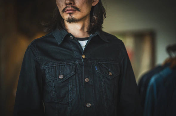 TCB jeans/ 60's Trucker Jacket BKBK / One-Wash