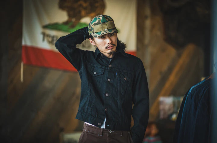 TCB jeans/ 60's Trucker Jacket BKBK / One-Wash