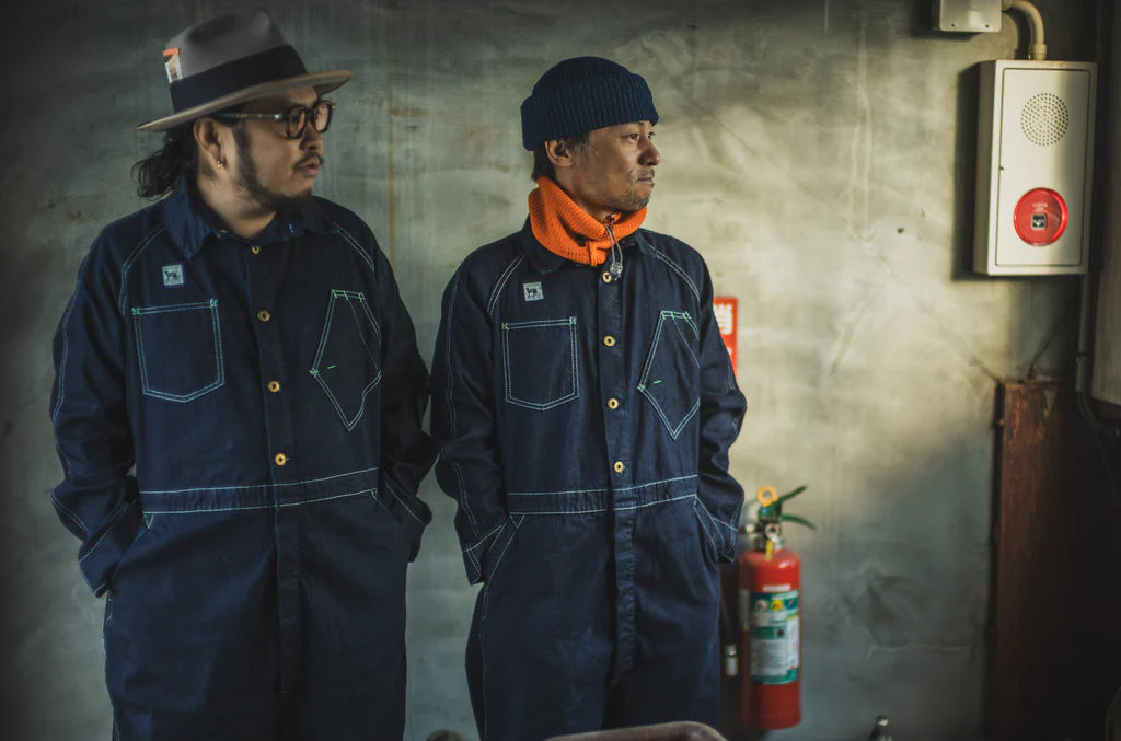 TCB jeans/ Black Cat Crew Suit