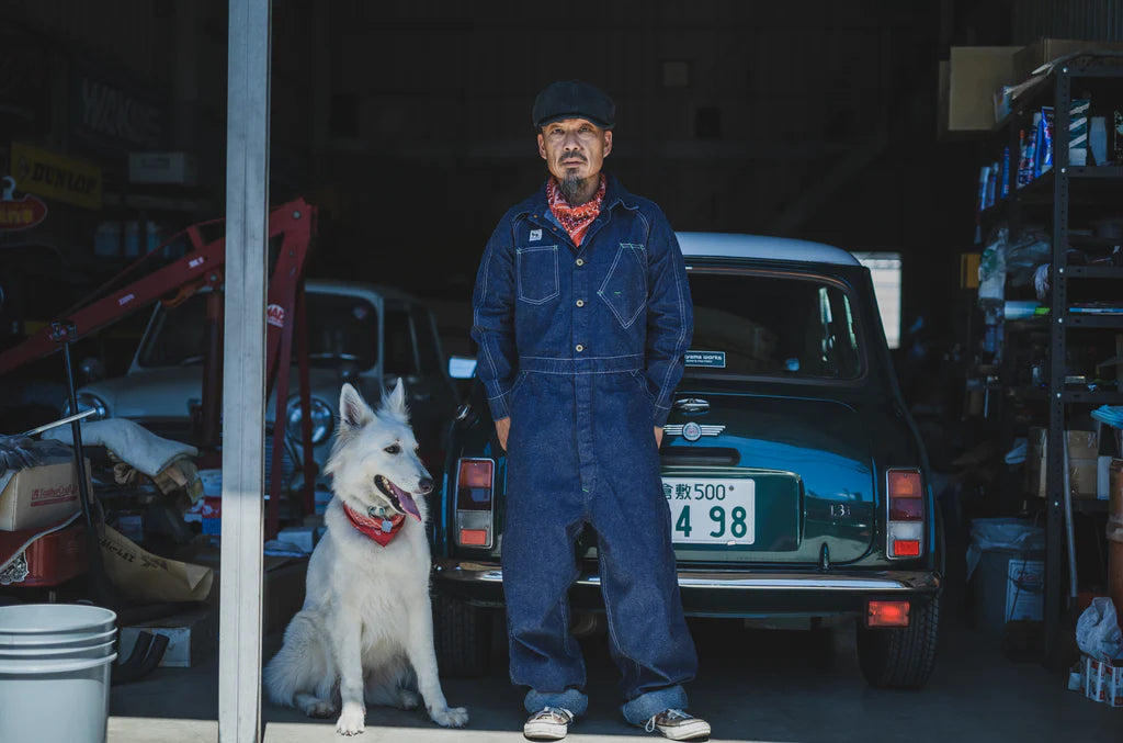 TCB jeans/ Black Cat Crew Suit