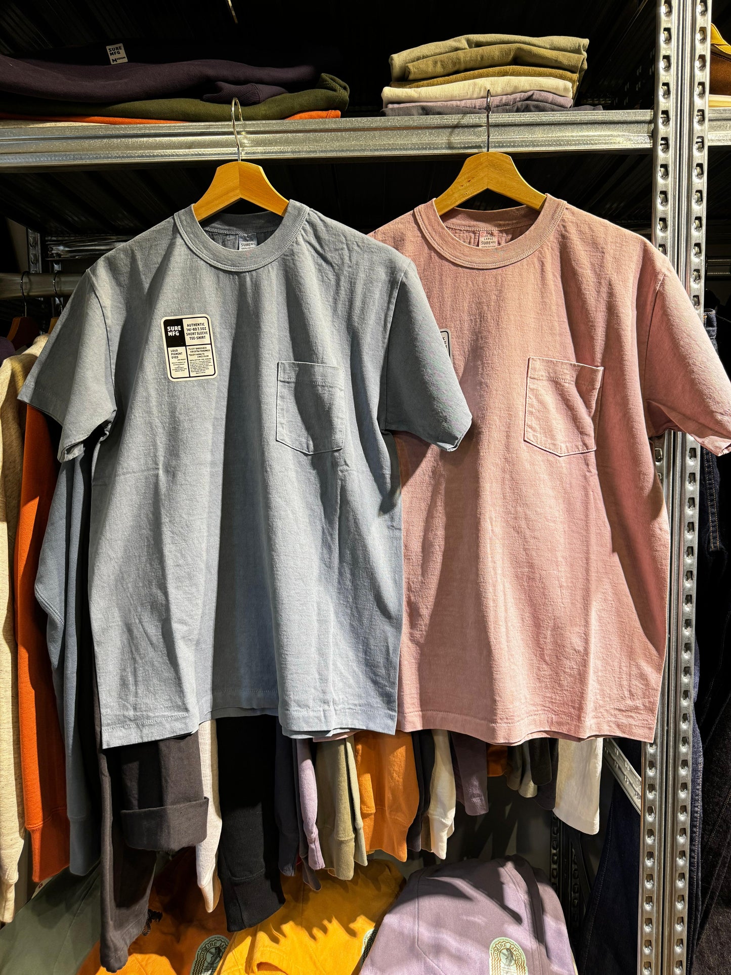 XX Development Sure’s S/S Pocket Tee / lilac