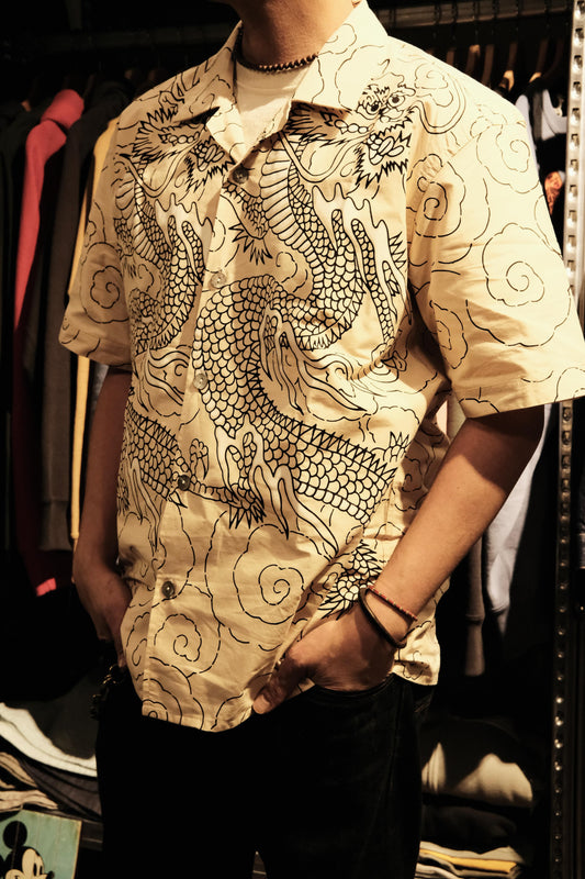MATSURI/ GRANNY MADE HAWAII SHIRT (DRAGON)