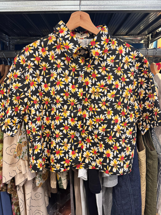 MATSURI/ FLORAL CROP TOP
