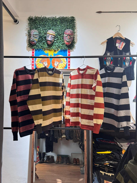 West Ride/ HEAVY BORDER LONG TEE (4 colors)