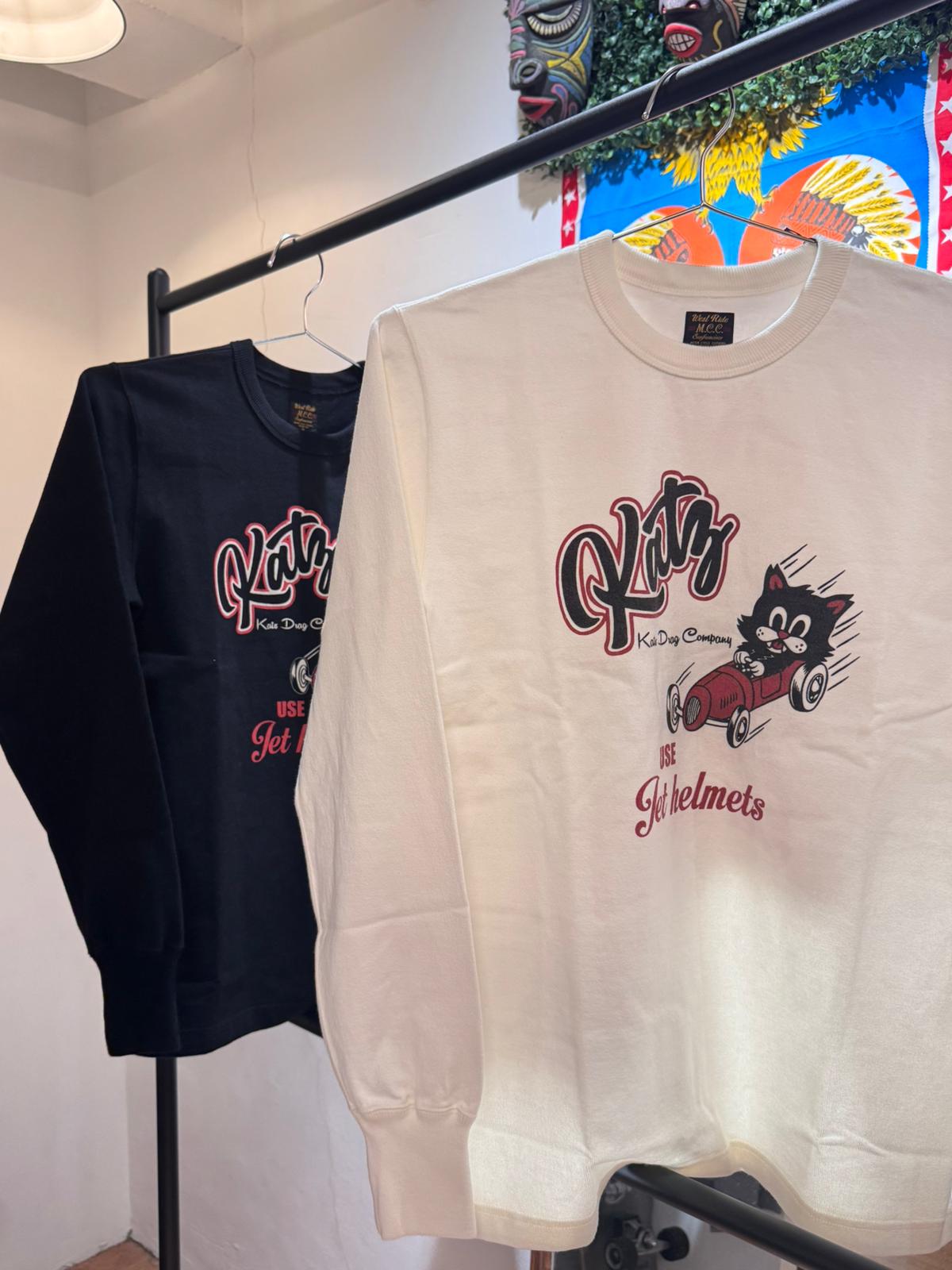 West Ride/ Cat helmet long sleeves tee (4 colors)