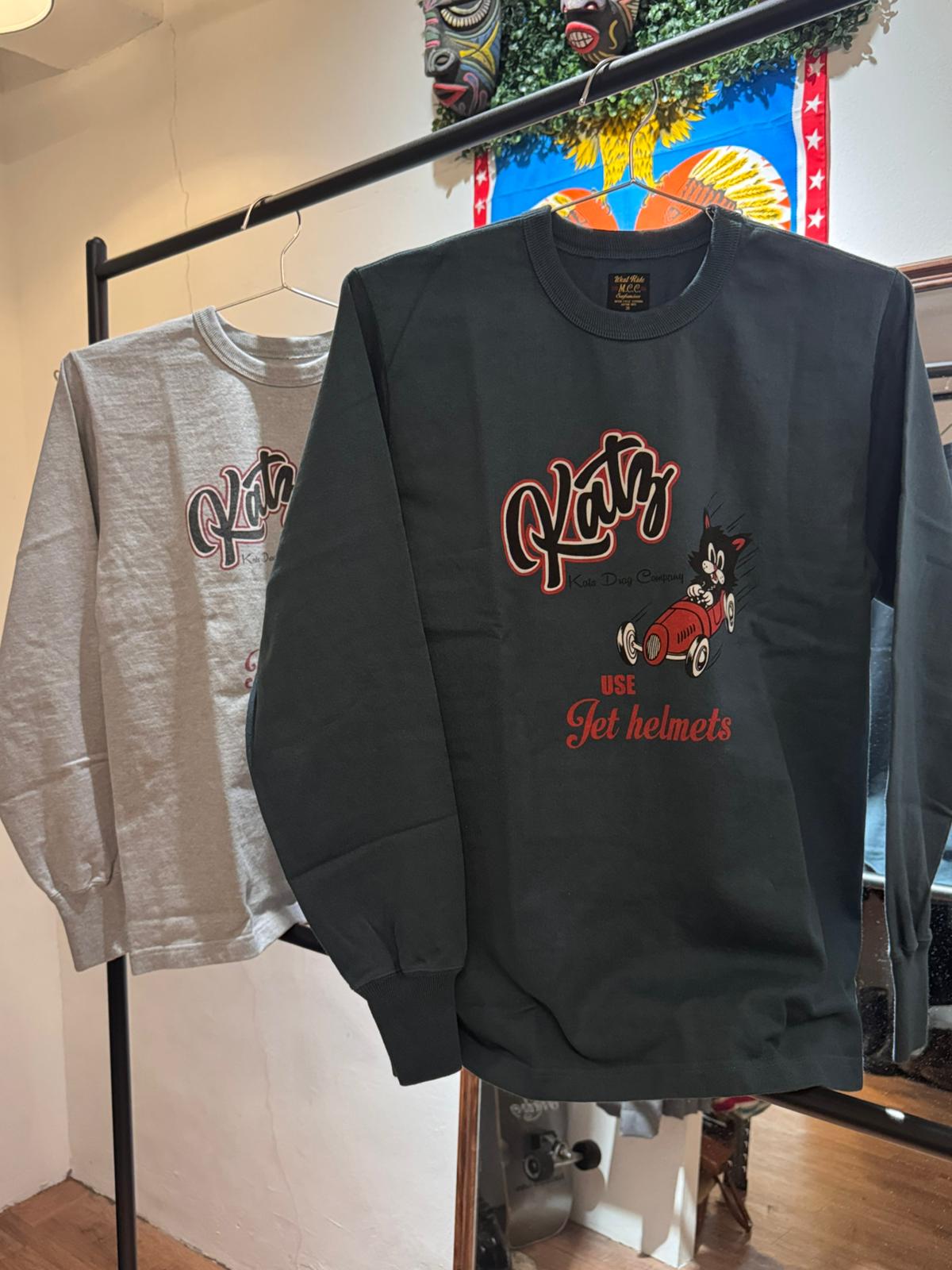 West Ride/ Cat helmet long sleeves tee (4 colors)