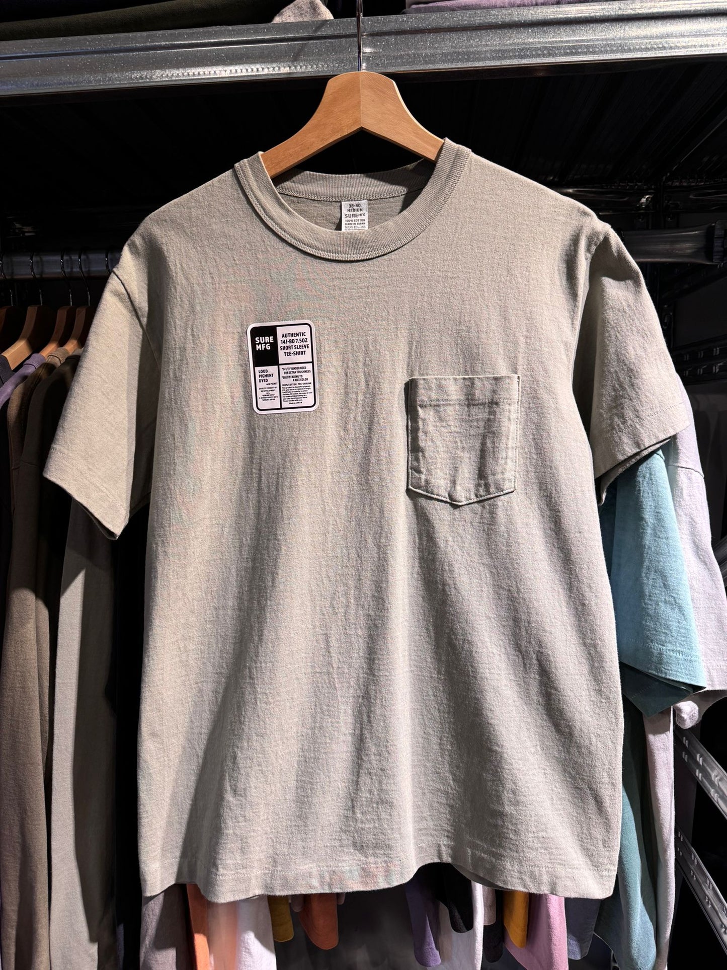 XX Development Sure’s S/S Pocket Tee / shadow