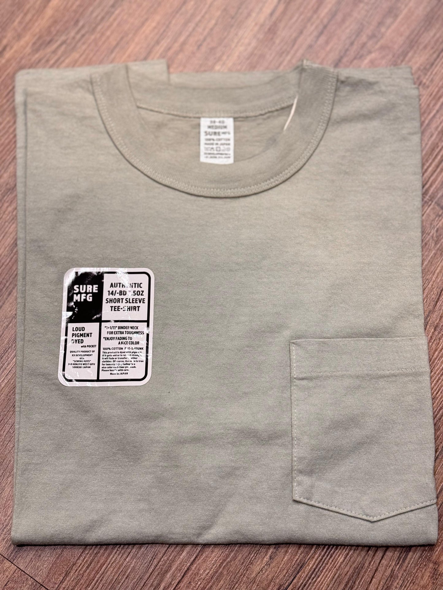 XX Development Sure’s S/S Pocket Tee / shadow