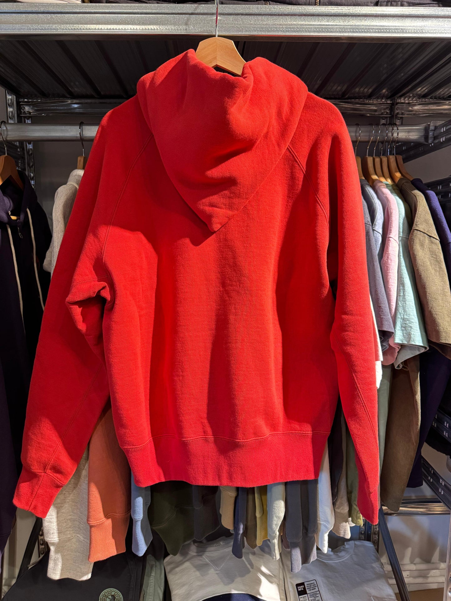 XX DEVELOPMENTSure's "Awesome" Zip Corn Head Hoodie / Savvy Red