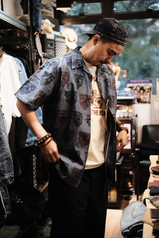 West Ride/ camper shirt (indigo)