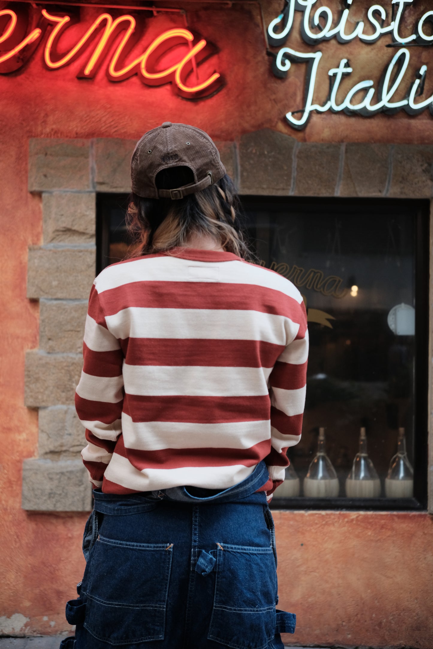 West Ride/ HEAVY BORDER LONG TEE (4 colors)