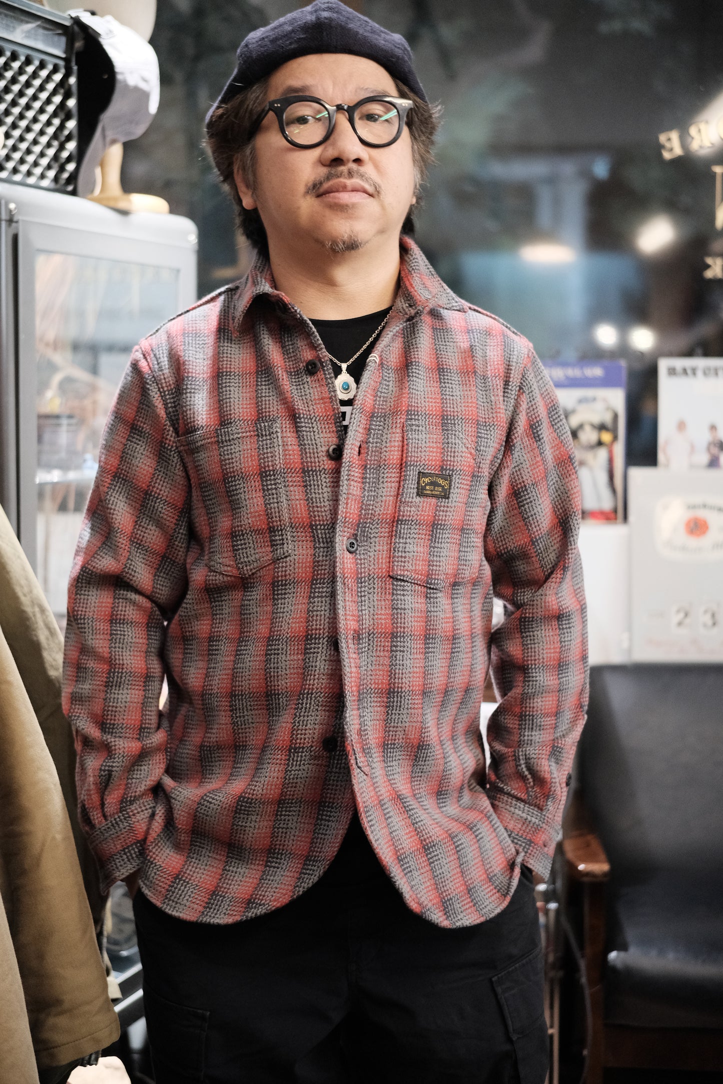 West Ride/ PCH SHIRTS (red check)