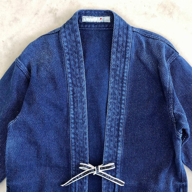 Blue Sakura "DENTO" SASHIKO KIMONO JACKET ［LONG SLEEVE］ / INDIGO