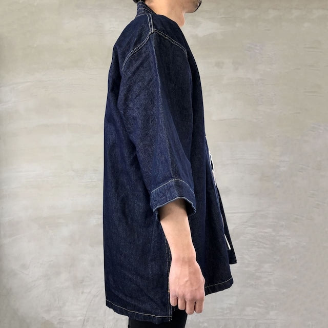 Blue Sakura "DENTO" DENIM KIMONO JACKET ［WASHI ver.］