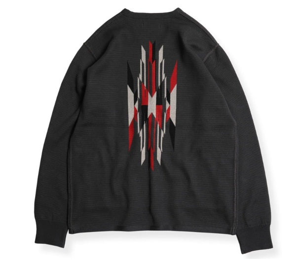 West Ride/ NGT NATIVE CARDIGAN (CHARCOAL)