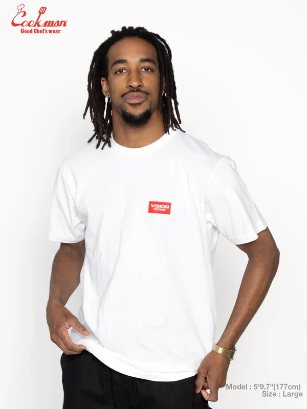 Cookman Tees - Vision Logo : White