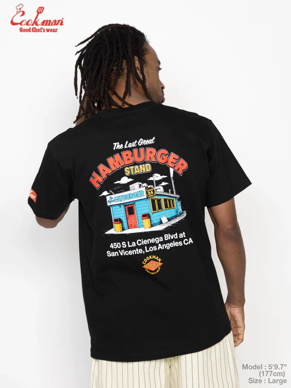 Cookman Tees - FATBURGER First Location : Black