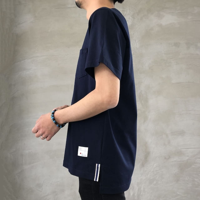 Blue Sakura STEP T-SHIRT / NAVY