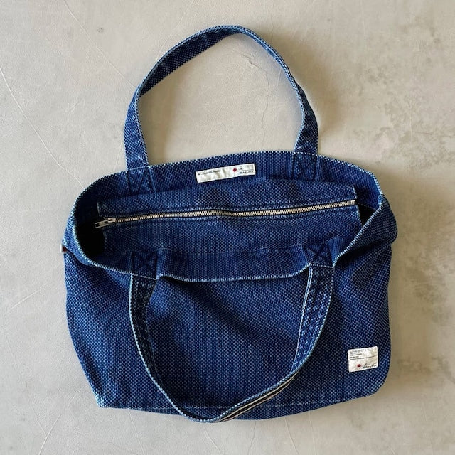 Blue Sakura "DENTO" SASHIKO TOTE BAG