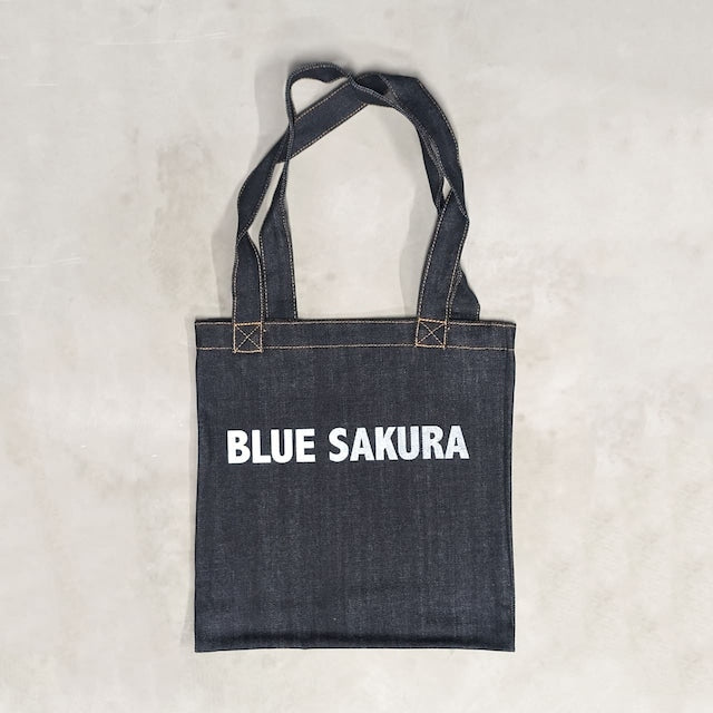 Blue Sakura DENIM TOTE BAG