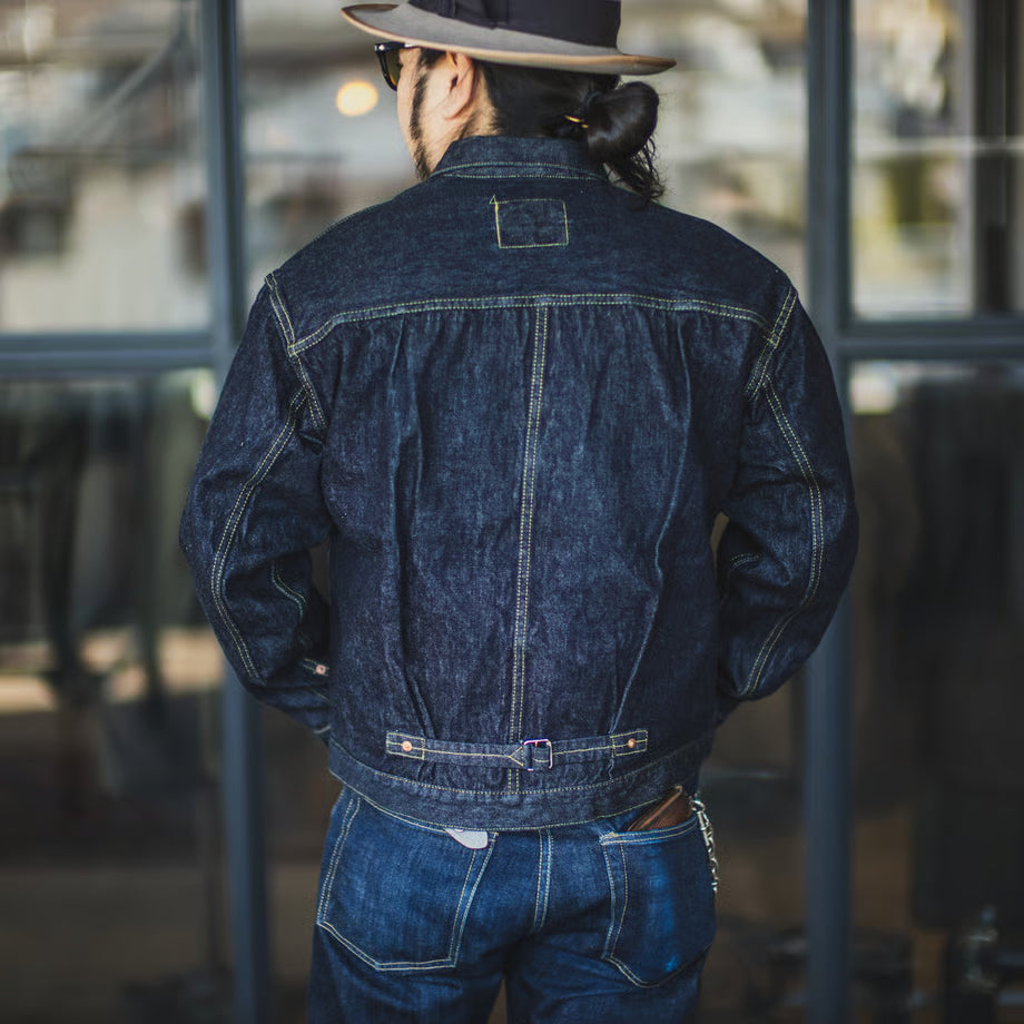 TCB jeans/ new 40's jacket