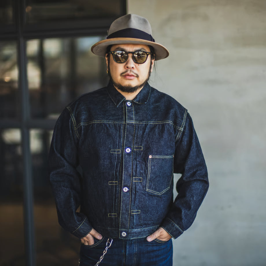 TCB jeans/ new 40's jacket