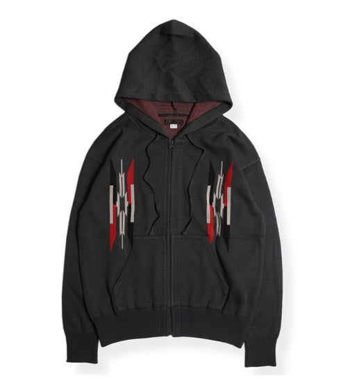West Ride/ NGT NATIVE HOODIE (CHARCOAL)