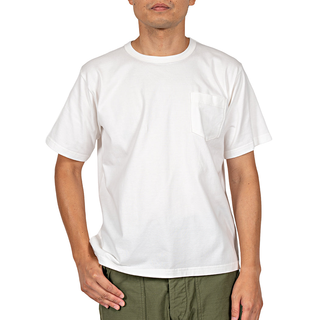 Workers/ 2 PLY Pocket, REGULAR Fit, White