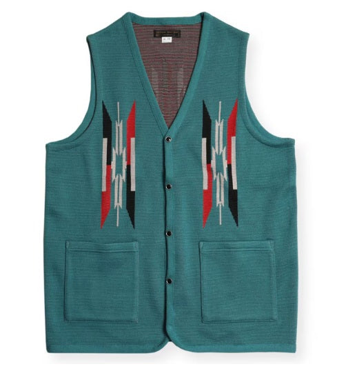 West Ride/ NGT NATIVE VEST (TURQUOISE)
