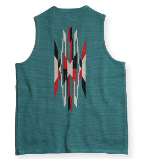 West Ride/ NGT NATIVE VEST (TURQUOISE)